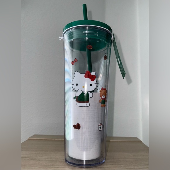 Hello Kitty x Starbucks 24 oz Cold Cup 2025 Limited Edition